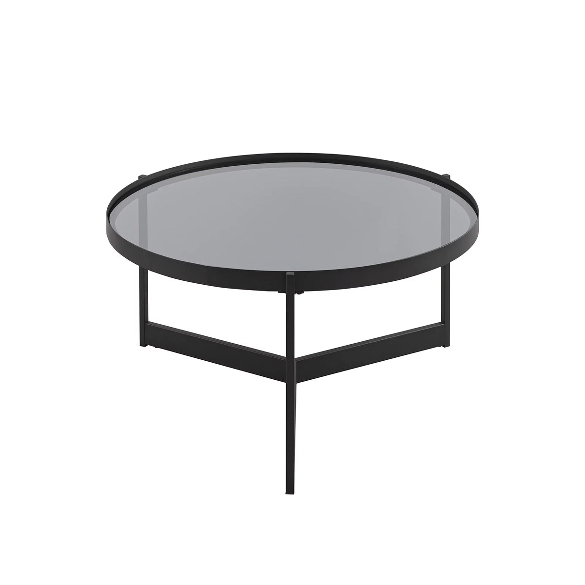 Metal and Glass Coffee Table T110485