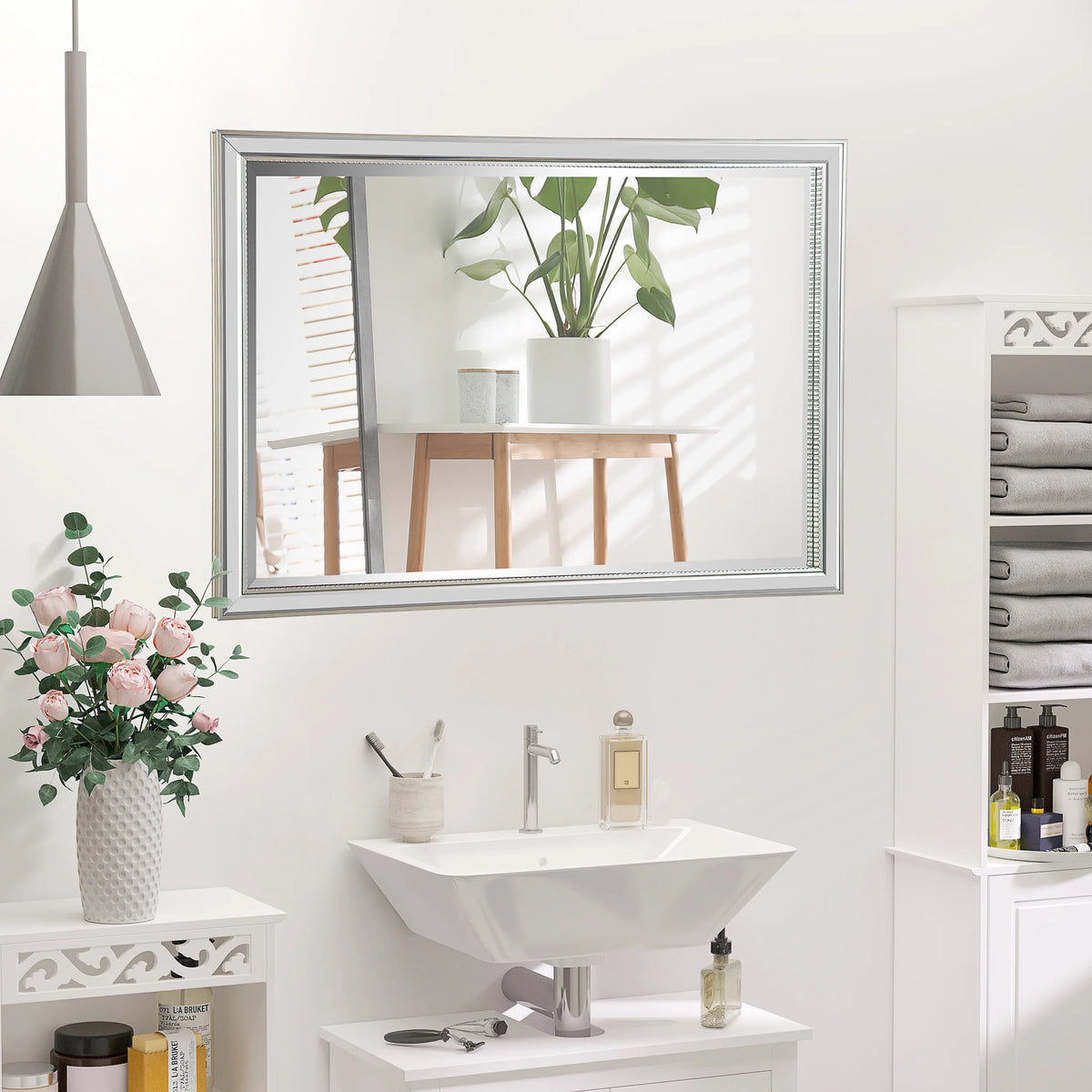 39" x 27" Modern Wall Mirror H10218